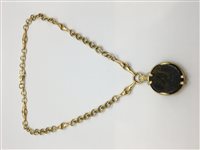 Charm Soma Gioielli Donna Ciondolo in oro e brillanti in Oro giallo Diamante 0.17 Ct LOD/PFERRO CIO OG NEFRITE - LOD/PFERRO CIO OG NEFRITE